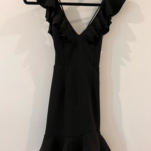 BLACK MINI DRESS